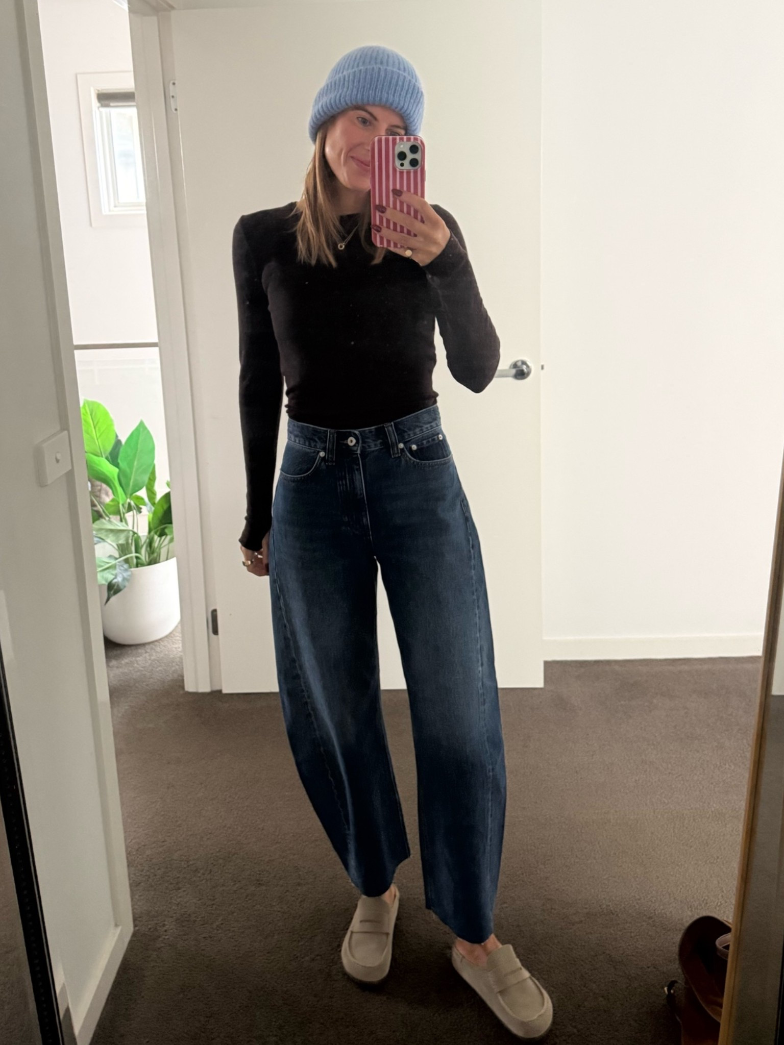 I love these barell leg jeans. Wearing a size 8

#LTKaustralia #LTKautumn #LTKwinter