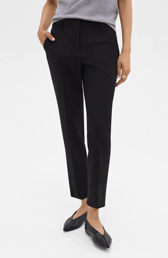 Theory Treeca 2 Crop Suit Pants | Nordstrom | Nordstrom