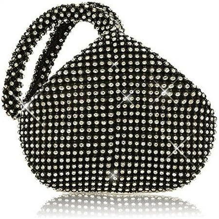 Lollanda Women s Triangle Bling Clutch Purses and Handbags Rhinestone Evening Bags and Clutches for  | Walmart (US)