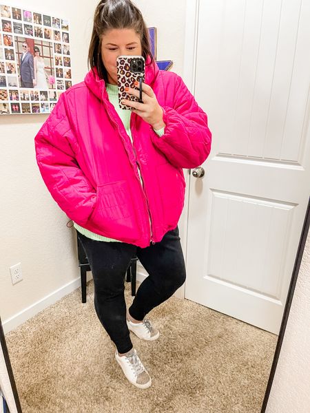 I live for a PINK moment 😍 Obsessed with this super warm and cozy puffer jacket from Target! 
#Target #TargetPartner

#LTKHoliday #LTKcurves #LTKunder50