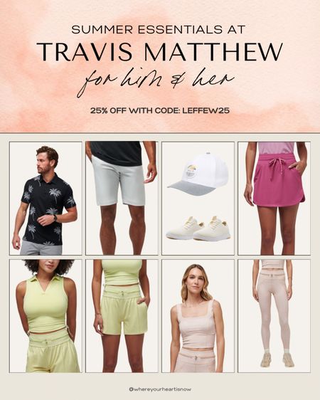 Travis Mathew discount only until 6/3!!
Great Father’s Day gift ideas 
Love their pieces for workout, travel
Men’s fashion
Father’s Day 
LEFFEW25 for 25% off 


#LTKSaleAlert #LTKMens #LTKTravel