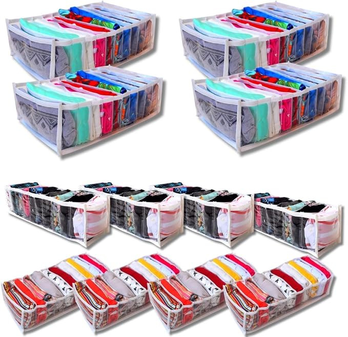 Kit 12 Colmeia Organizadora de Gaveta - 4 Colmeias P + 4 Colmeia M + 4 Colméia G - Organizaplus | Amazon (BR)