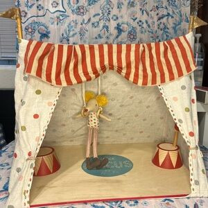 Retired Maileg Circus Tent with Stilt Mouse | Poshmark