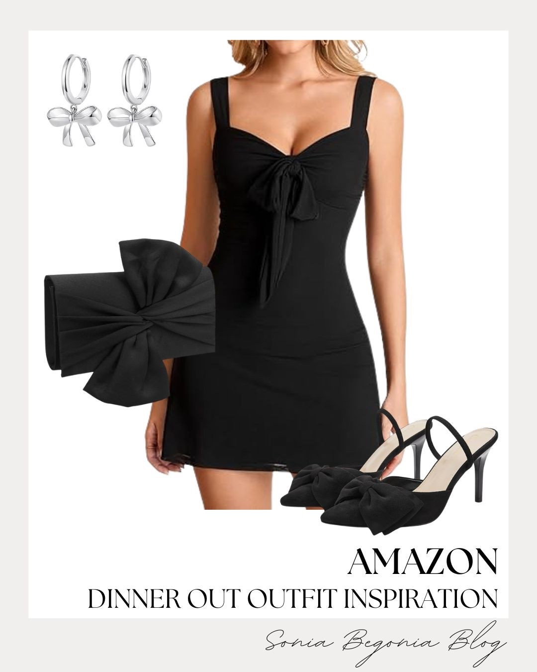This little black dress is a total showstopper! I love the sophisticated bow accents on the heels and clutch, creating a cohesive and chic look that is perfect for your next date night. 🖤✨

It’s the ideal blend of classic elegance and trendy details. I feel so polished and ready for a night on the town in these Amazon finds!

#LBD #DateNightOutift #AmazonFinds #EveningStyle

#LTKWedding #LTKSeasonal #LTKootd
