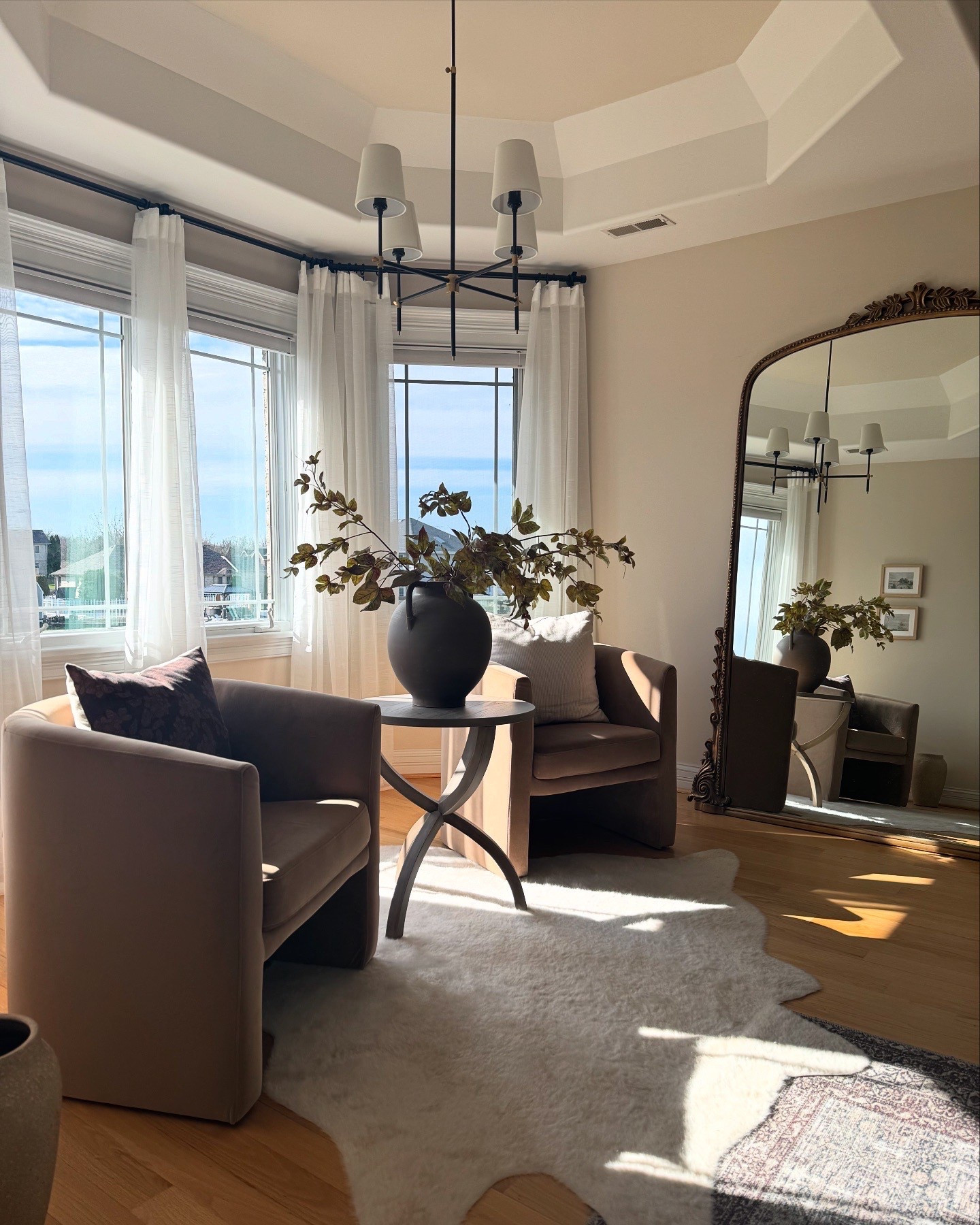 Bedroom siting area! I love sitting here and watching sunset! 

#LTKSeasonal #LTKSaleAlert #LTKHome