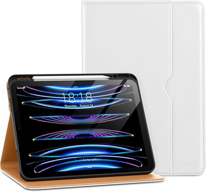 DTTO for iPad Pro 12.9 6th / 5th / 4th / 3rd Generation Case 2022/2021/2020/2018, Leather Folio S... | Amazon (US)