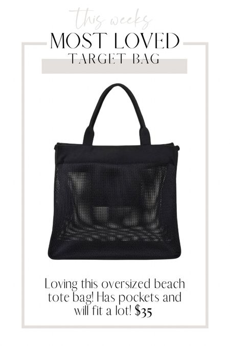 Oversized beach bag from Target! 

Lee Anne Benjamin 🤍

#LTKstyletip #LTKitbag #LTKsalealert