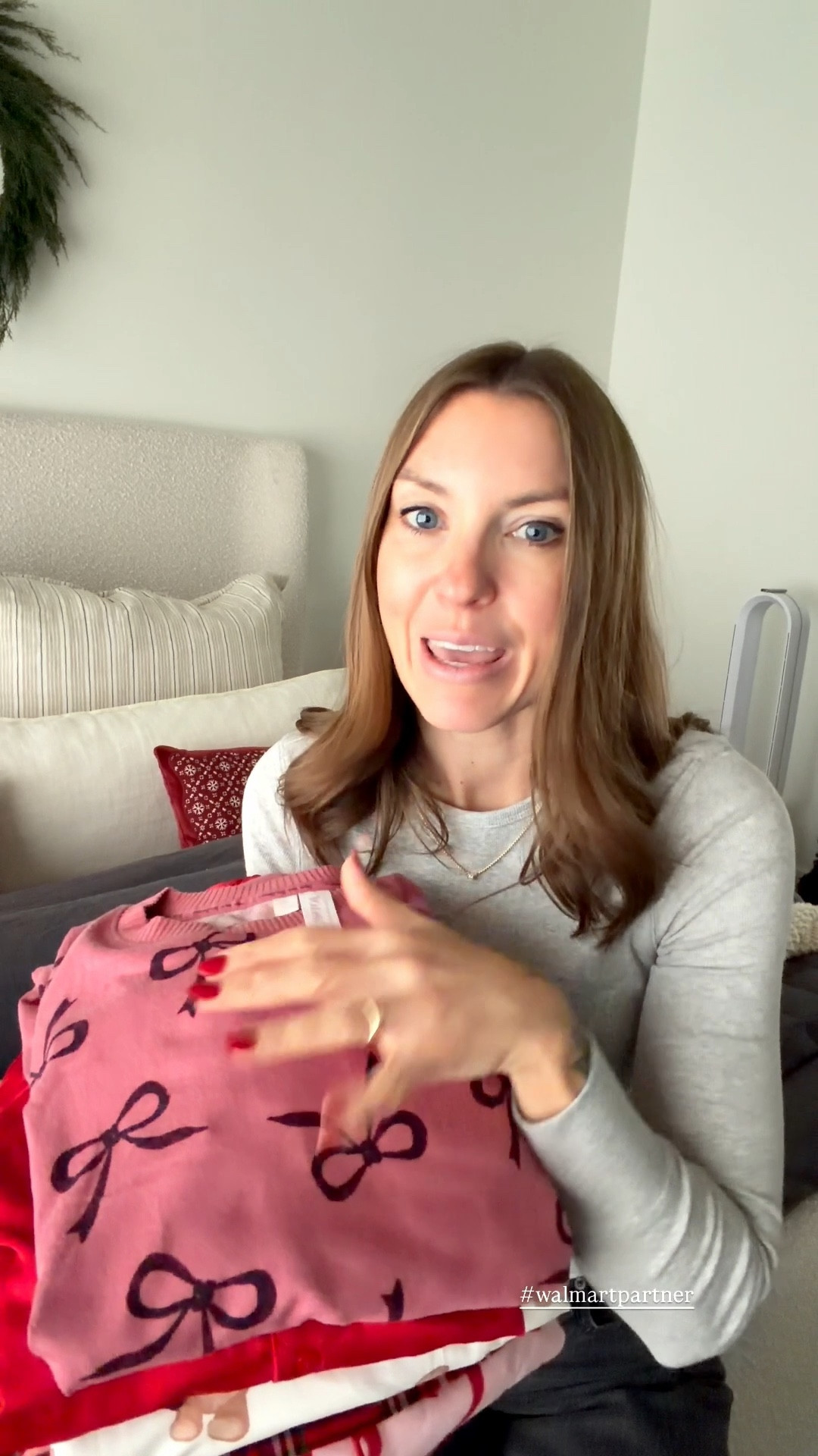 Some of the best holiday pajamas from the @walmartstyle Joyspun line! #walmartpartner All so soft and cozy, fIT TTS and would make great gifts. Loving the 🎀 and 🧸! #walmartstyle

#LTKSeasonal #LTKHoliday #LTKFindsUnder50