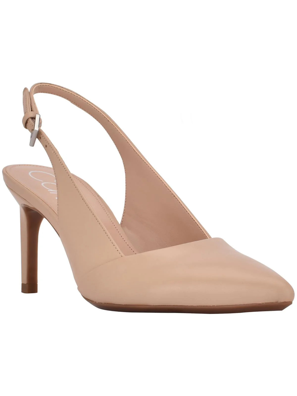 Silvia Womens Padded Insole Slingback Heels | Shop Simon