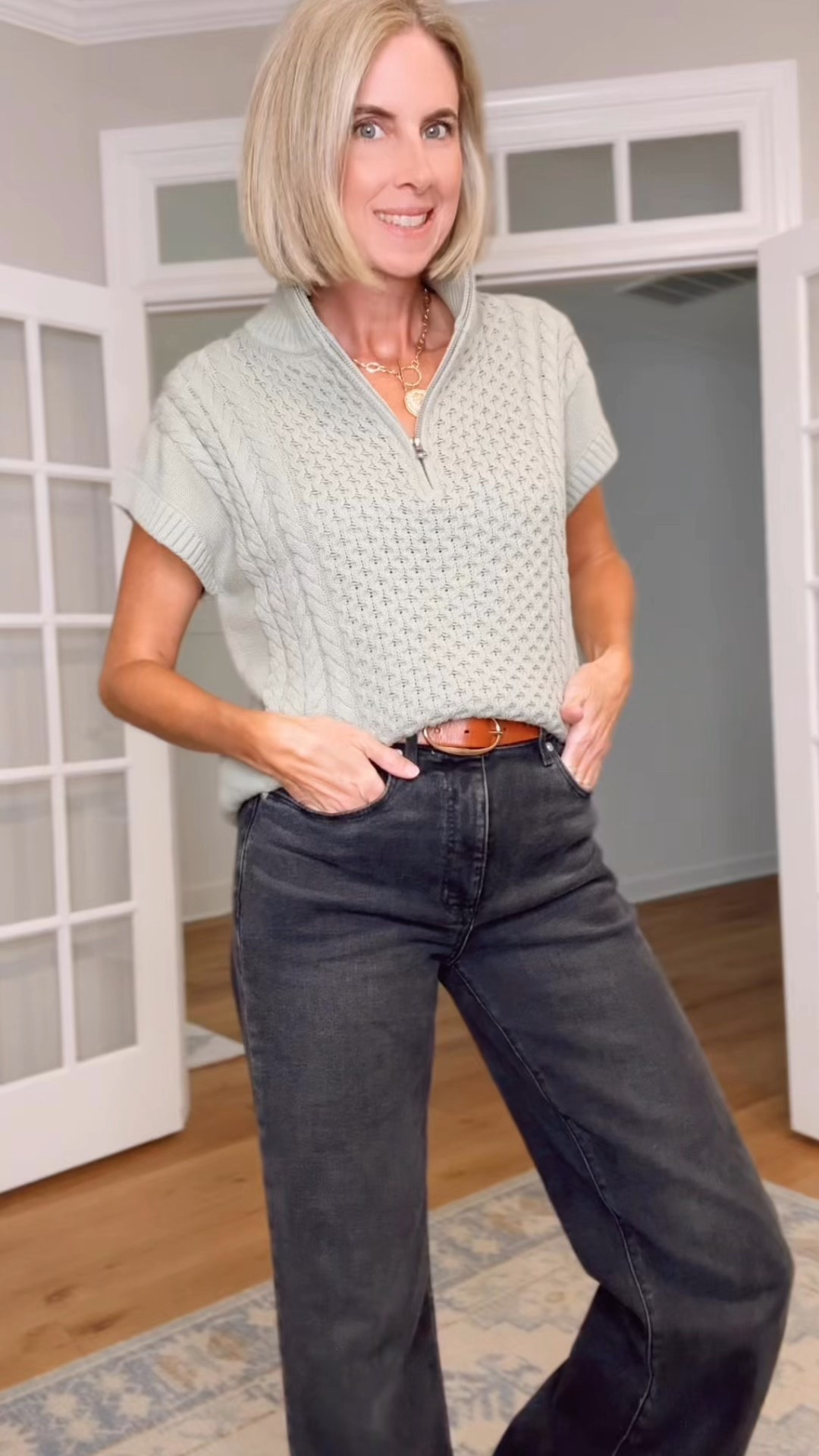 🏷️ 30% off - New fall arrivals 
Black wide leg jeans + the cutest patch pocket winter white jeans, half zip sweaters, a classic cable knit, and the softest 2-piece lounge set. Fall transition pieces that are so easy to mix and match.
✨ wearing XS in tops and size 2 in jeans- 
Lounge set pants are size small - pink jeans are size 4













#LTKStyle #LTKFall #LTKFashion Style #FallFashion #WinterFashion #LoftStyle #loveloft #CableKnitSweater #HalfZipSweater #CozyStyle #WideLegJeans #LoungeSet #OOTDFall #FallOutfits #WinterOutfitInspo

Loft fall fashion
Black jeans outfit
Winter white jeans
Half zip sweater
Cable knit sweater
Two piece lounge set
Fall to winter outfits
Cozy chic style

#LTKFindsUnder50 #LTKSeasonal #LTKSaleAlert