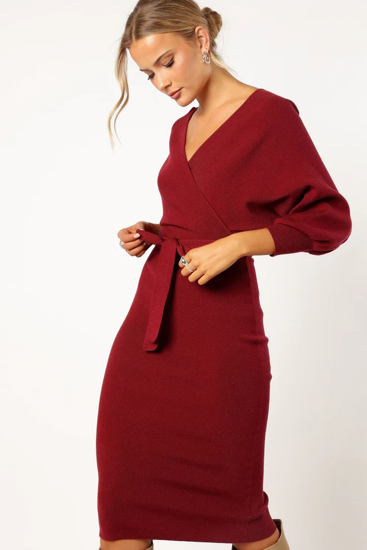 Nate Dress - Merlot | Petal & Pup (US)