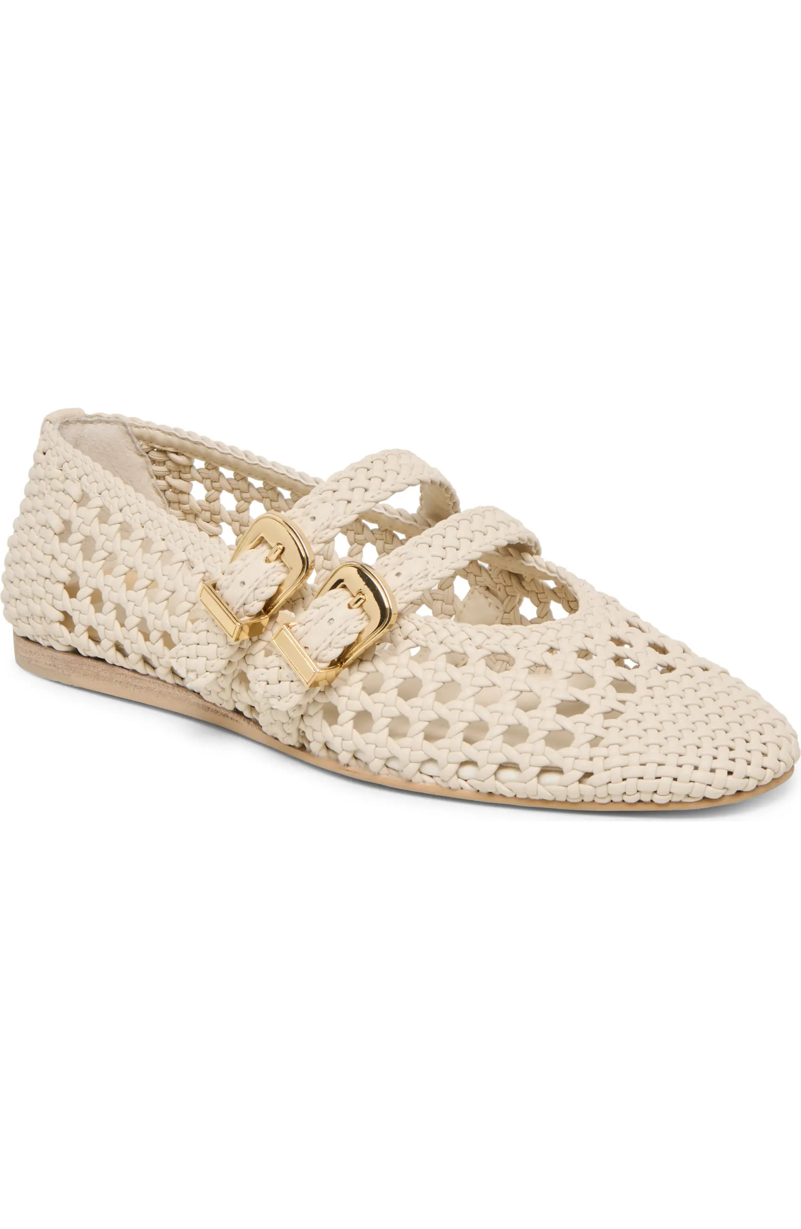 Dolce Vita Baylee Woven Mary Jane Flat (Women) | Nordstrom | Nordstrom