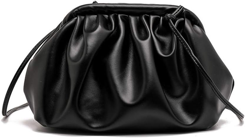 Womens Pouch Dumpling Crossbody Bag Cloud Handbag Soft Clutch Purse Shoulder Bag | Amazon (US)