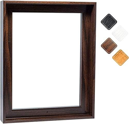 Floating Frame for 8x12 Inch Canvas Painting 1-1/4" Deep, (4 Color) Picture Art Wall Decor, Dark ... | Amazon (US)