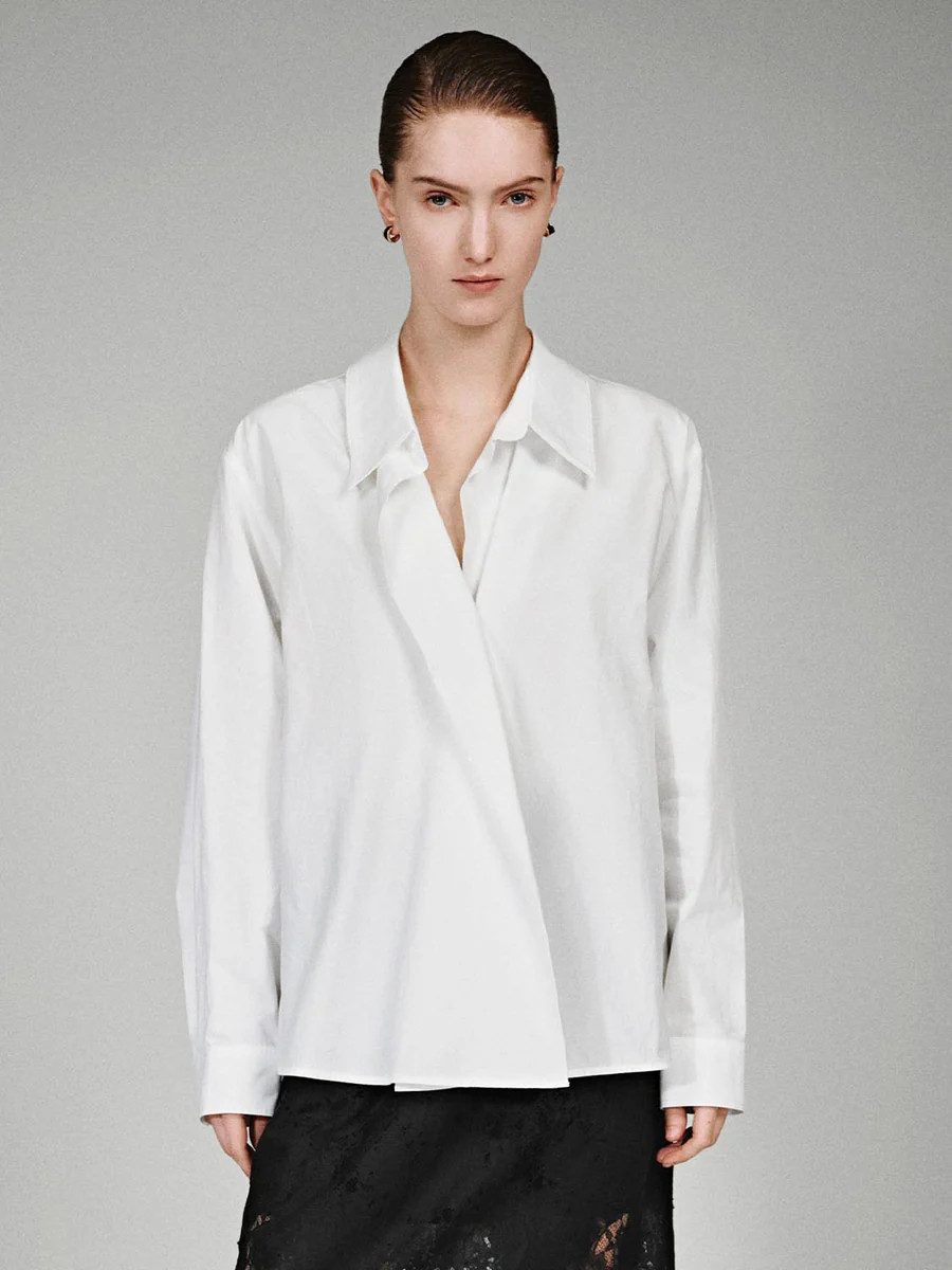 Asymmetric Placket Shirts | Urban Revivo