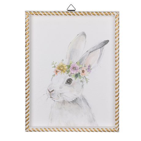 Easter Décor,Wooden Bunny Hang., 15.5 in X 11.75 in | Walmart (CA)