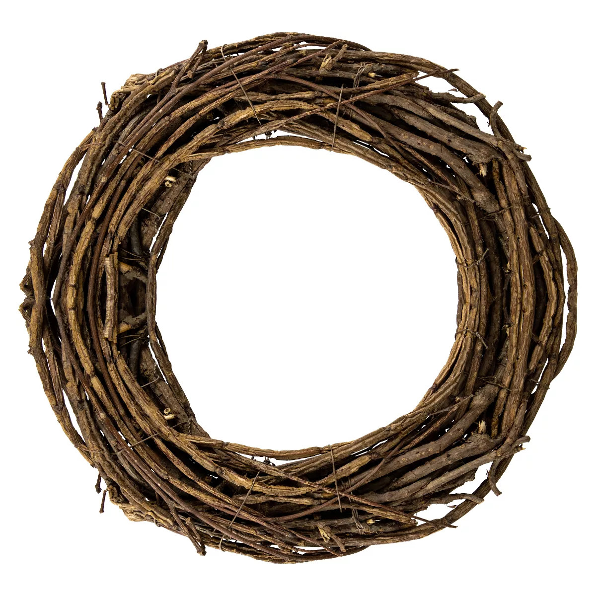 Northlight Natural Grapevine and Twig Artificial Spring Wreath, 12-Inch, Unlit | Target