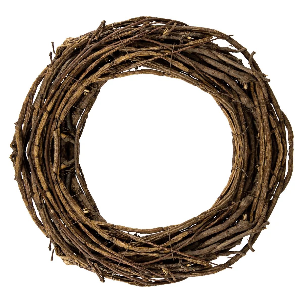 Northlight Natural Grapevine and Twig Artificial Spring Wreath, 12-Inch, Unlit | Target
