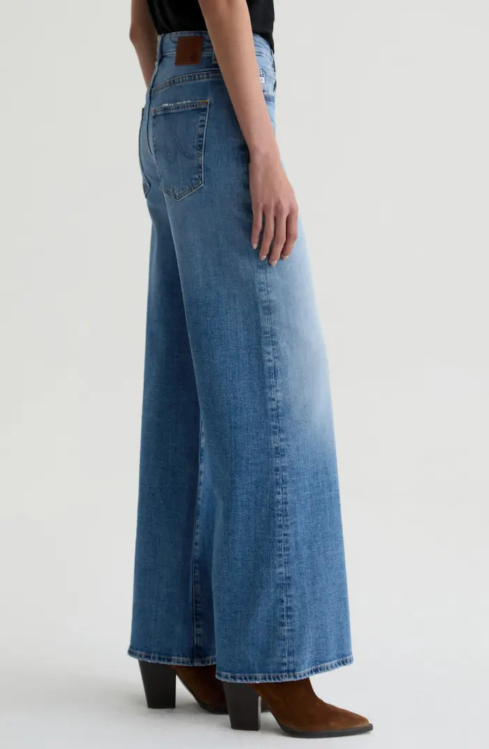 Saige Mid Rise Wide Leg Jeans | Nordstrom