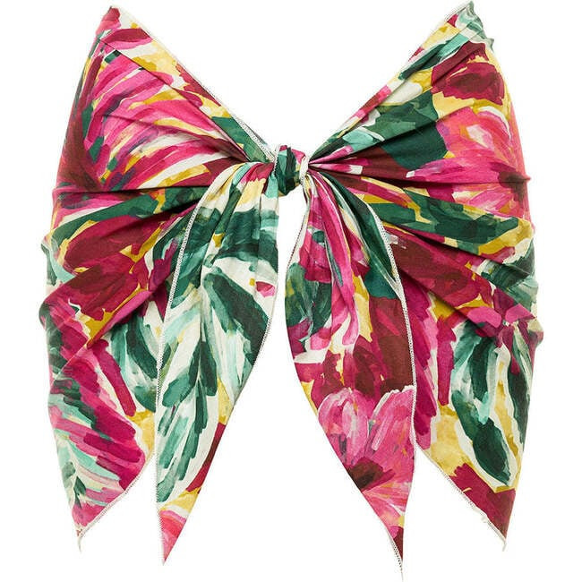 Montce Swim | Sarong, Isla Floral (Florals, Size Medium/Large) | Maisonette | Maisonette