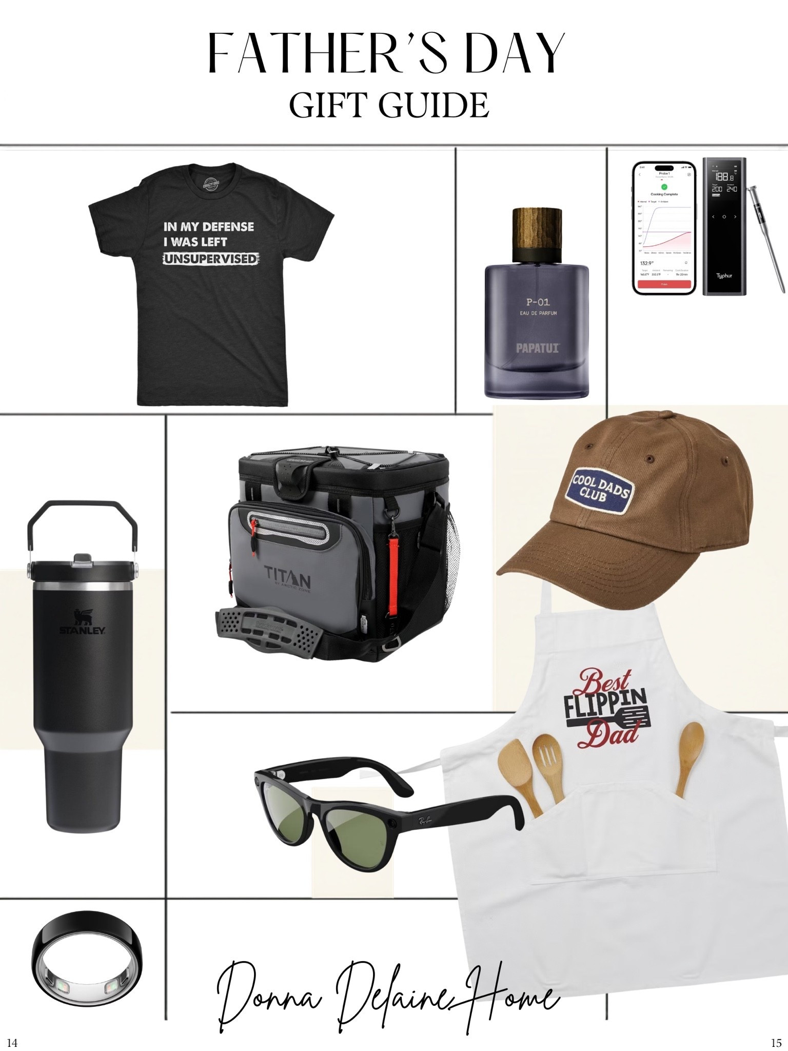 Gifts for the guys in our lives! 
Fun, functional or luxe!