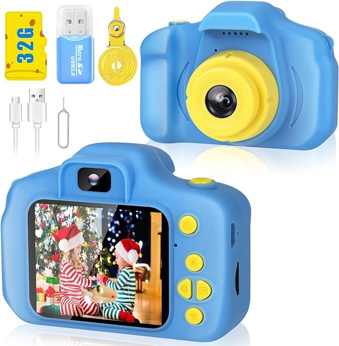 Desuccus Kids Camera Toddler Toys Christmas Birthday Gifts for Boys and Girls Kids Toys 3-9 Year ... | Amazon (US)