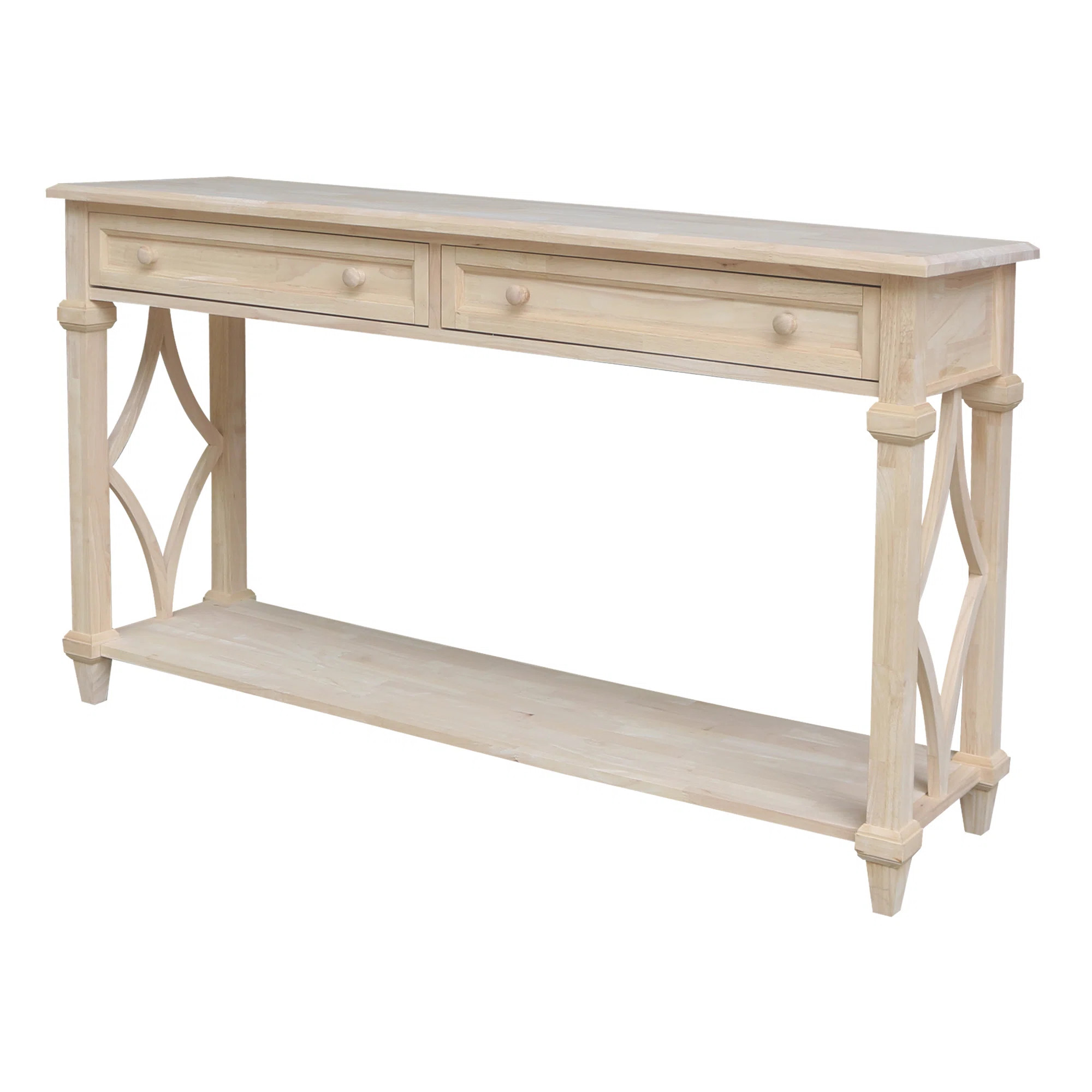 Andresa 64'' Solid Wood Console Table | Wayfair North America