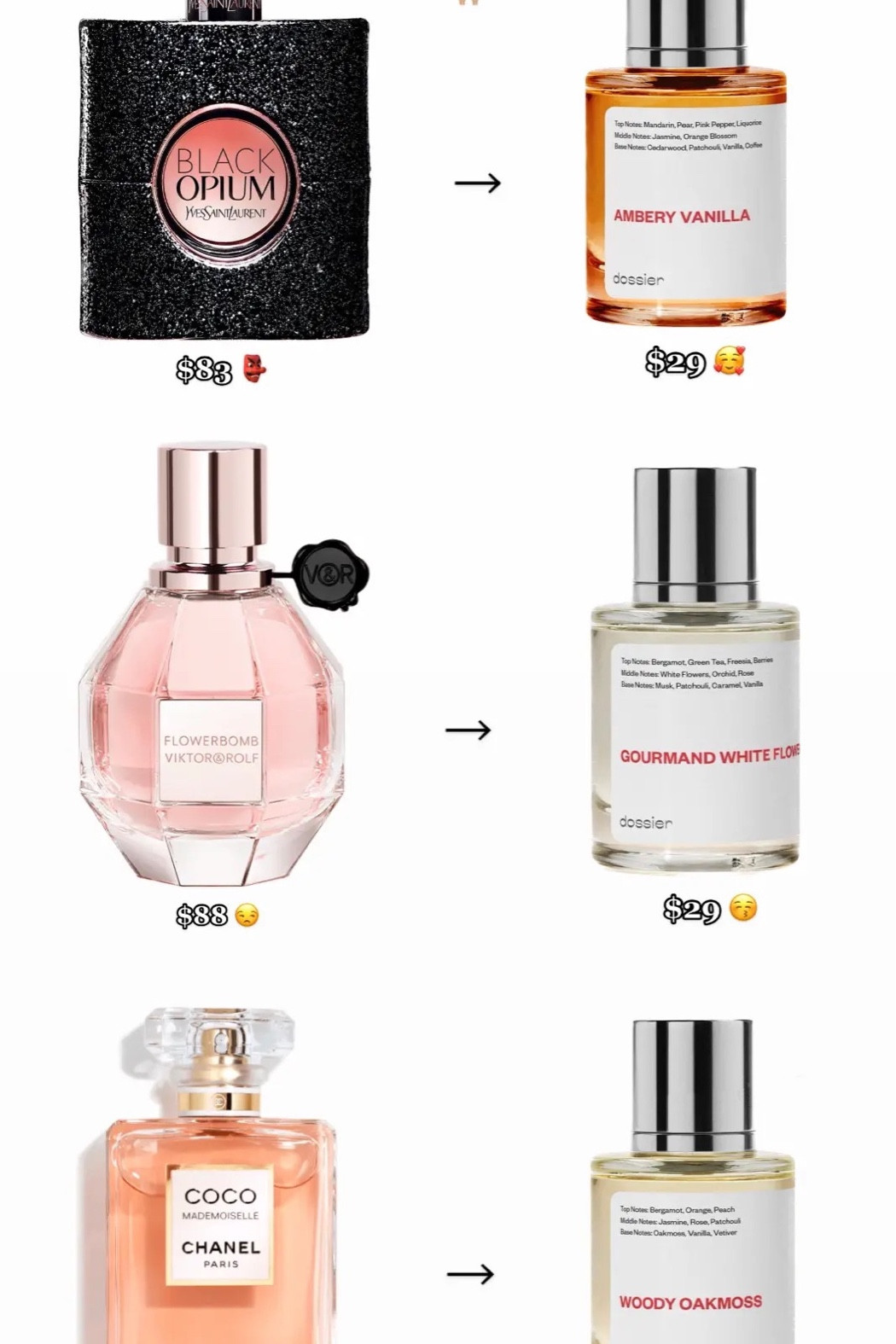 dossier dupes

#LTKunder50 #LTKbeauty #LTKFind