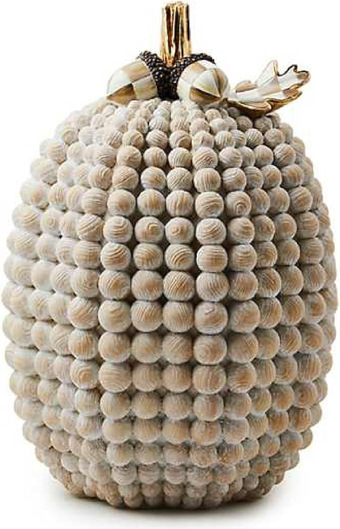 MACKENZIE-CHILDS Autumnology Resin Pumpkin, Halloween Pumpkin Decor, Hobnail Pumpkin | Amazon (US)
