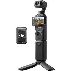 DJI Osmo Pocket 3 Creator Combo, Vlogging Camera with 1'' CMOS & 4K/120fps Video, 3-Axis Stabiliz... | Amazon (UK)