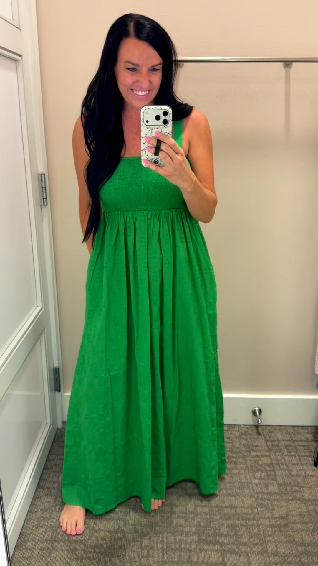 This dress and other at Loft are $50 OFF today! 😍💚 Perfect vacation or beach day dress!! Also comes in petite! (I’m in my normal size small.)

#LTKPetite #LTKSaleAlert #LTKTravel