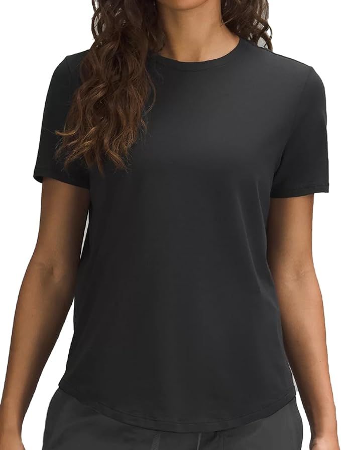Lulucheri Women's Workout T-Shirt Short Sleeve Lightweight Crew Neck Shirts Yoga Running Exercise... | Amazon (US)
