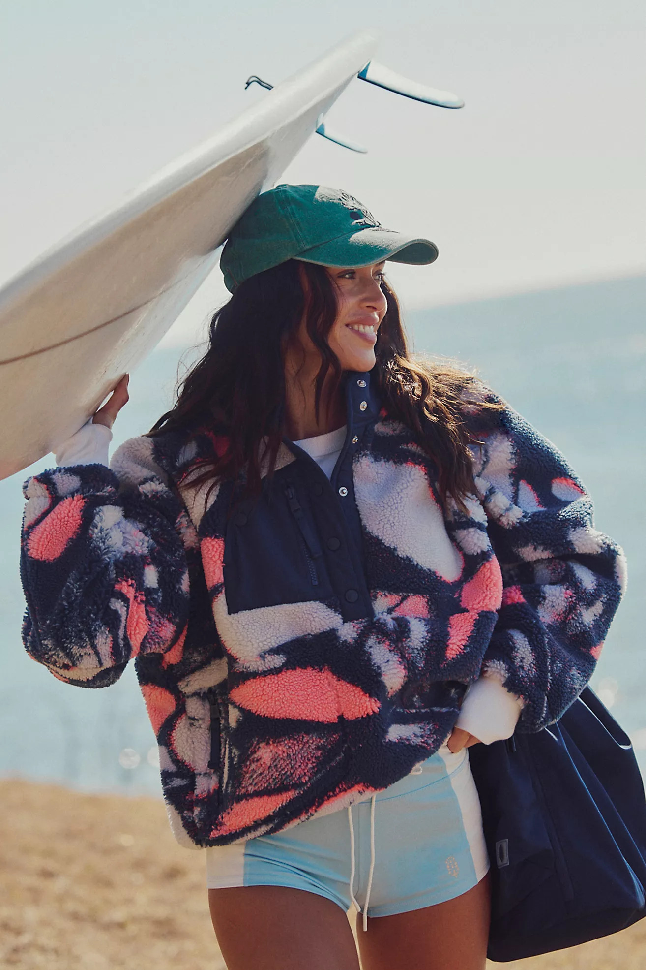 Hit The Slopes Printed Fleece Pullover | Free People (Global - UK&FR Excluded)