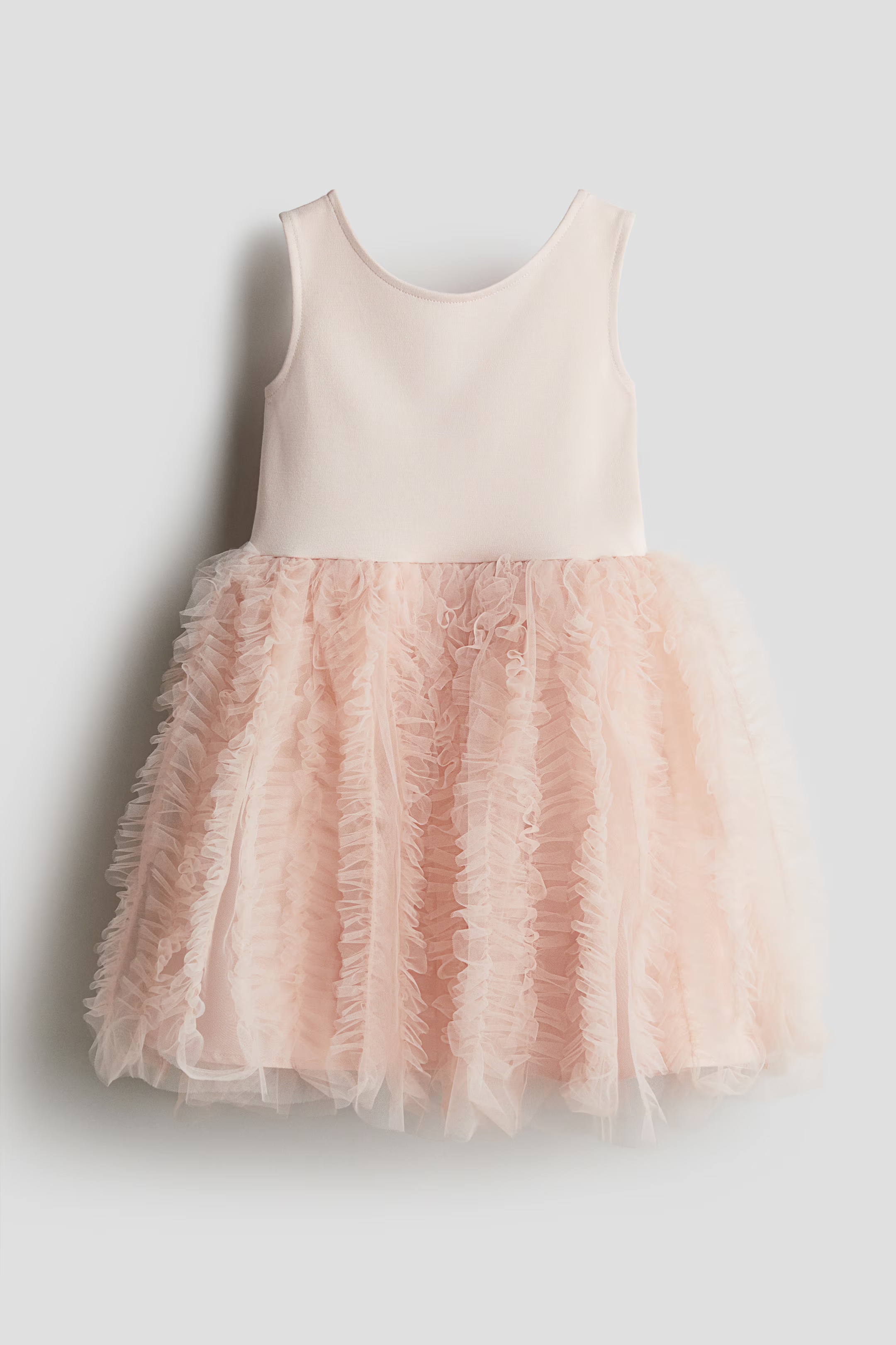 Dress with Flared Skirt - Pink - Kids | H&M US | H&M (US + CA)