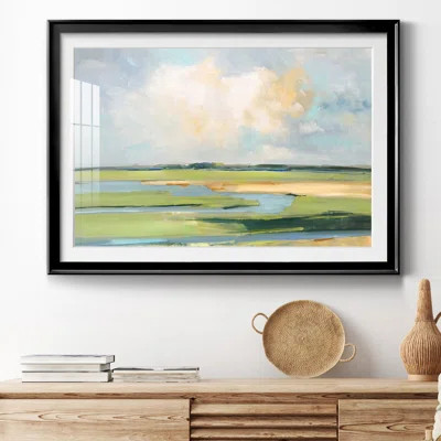 Pastel Horizon II - Picture Frame Painting | Wayfair North America