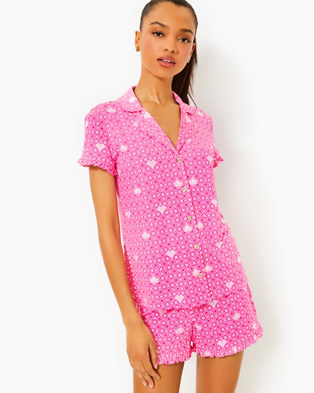 Valaine Pajama Top | Lilly Pulitzer | Lilly Pulitzer