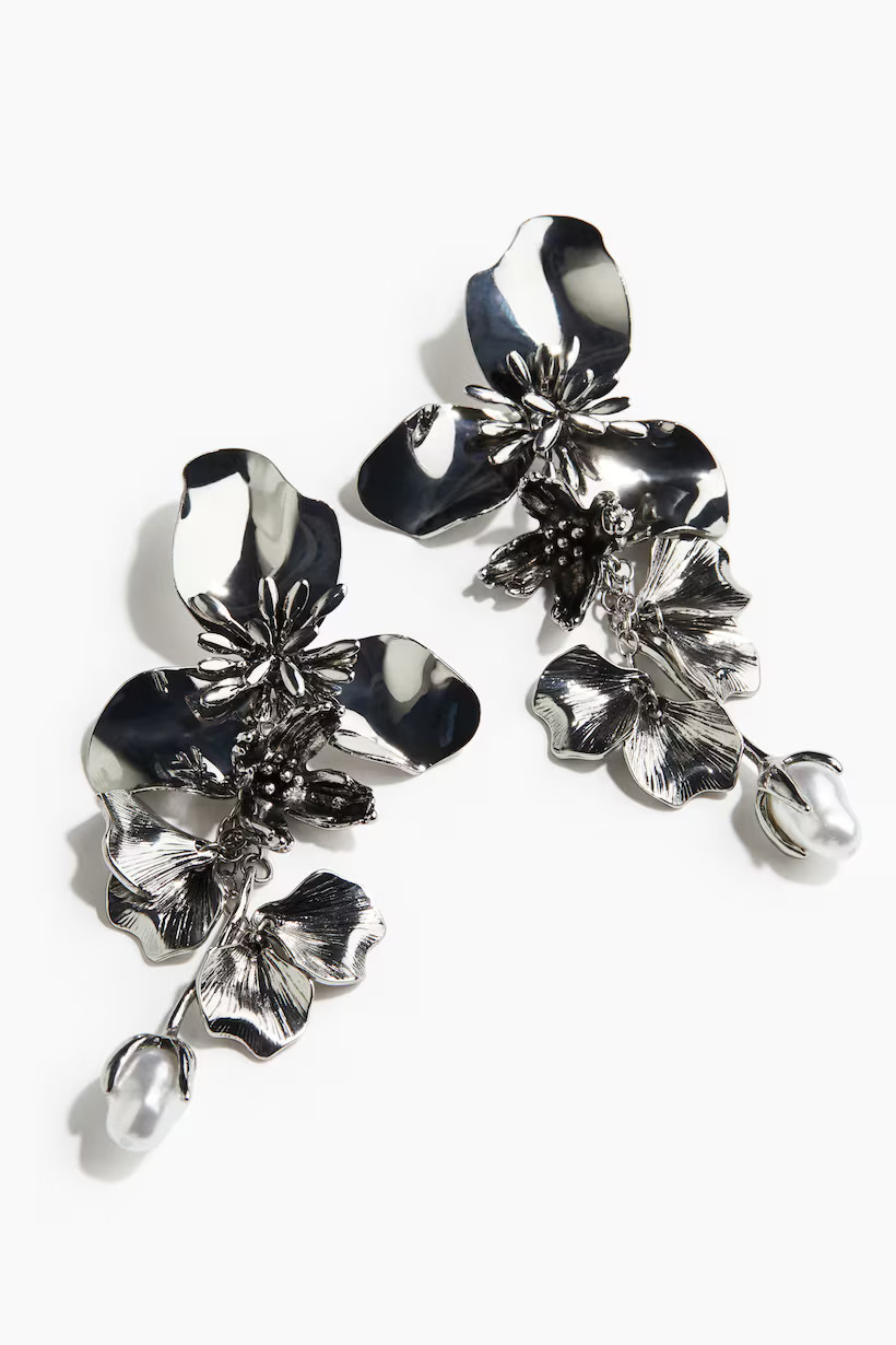 Flower Dangle Earrings | H&M (US + CA)