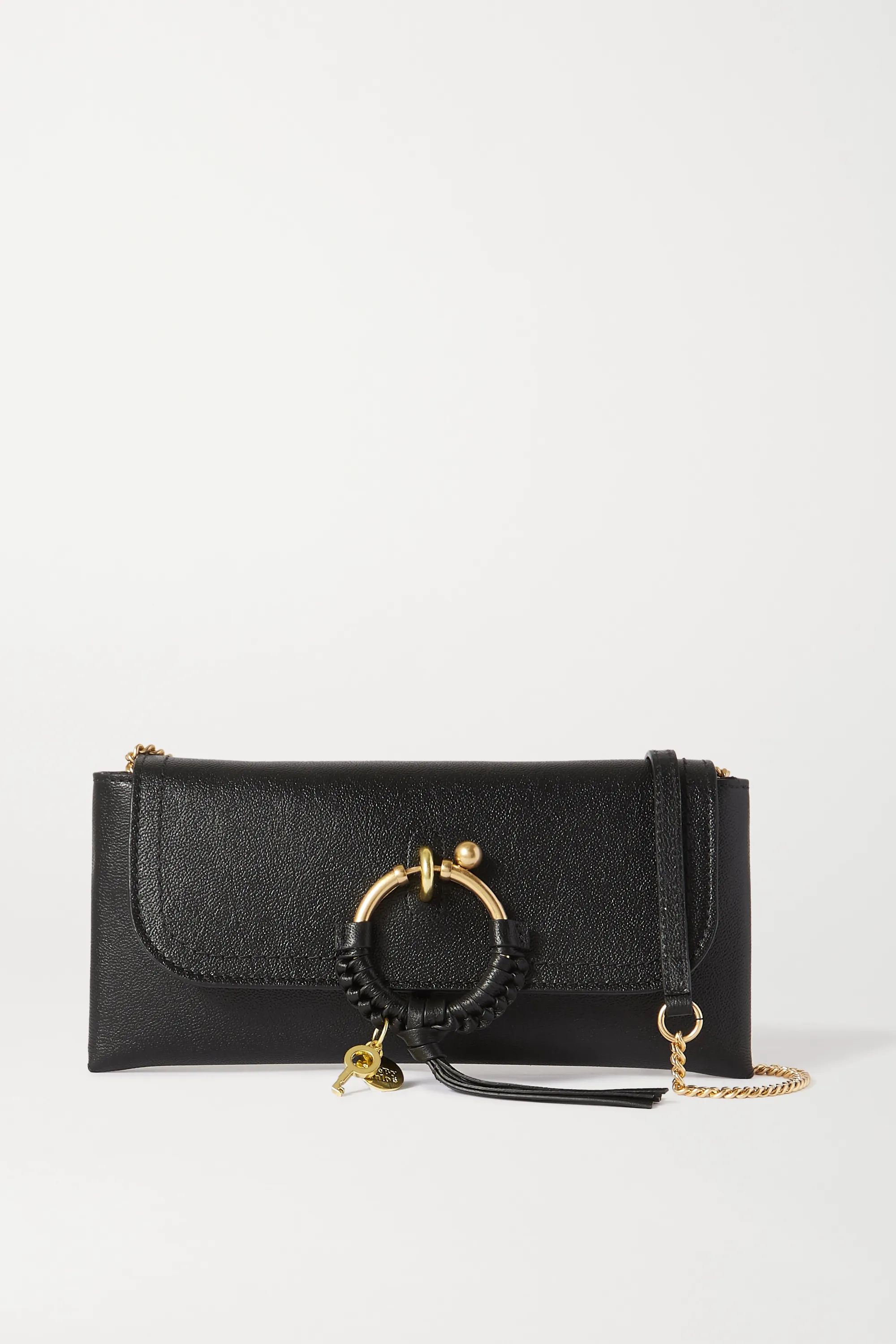 Joan textured-leather shoulder bag | NET-A-PORTER (US)