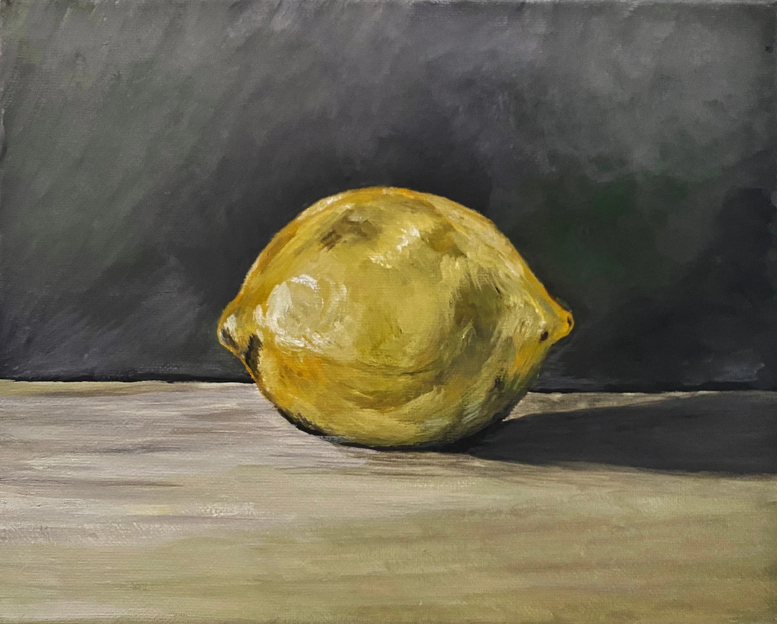 Lemon Oil Painting Print- by Abi Desmond: Giclee Print, Vintage Art, Fruit Still Life, Kitchen De... | Etsy (US)