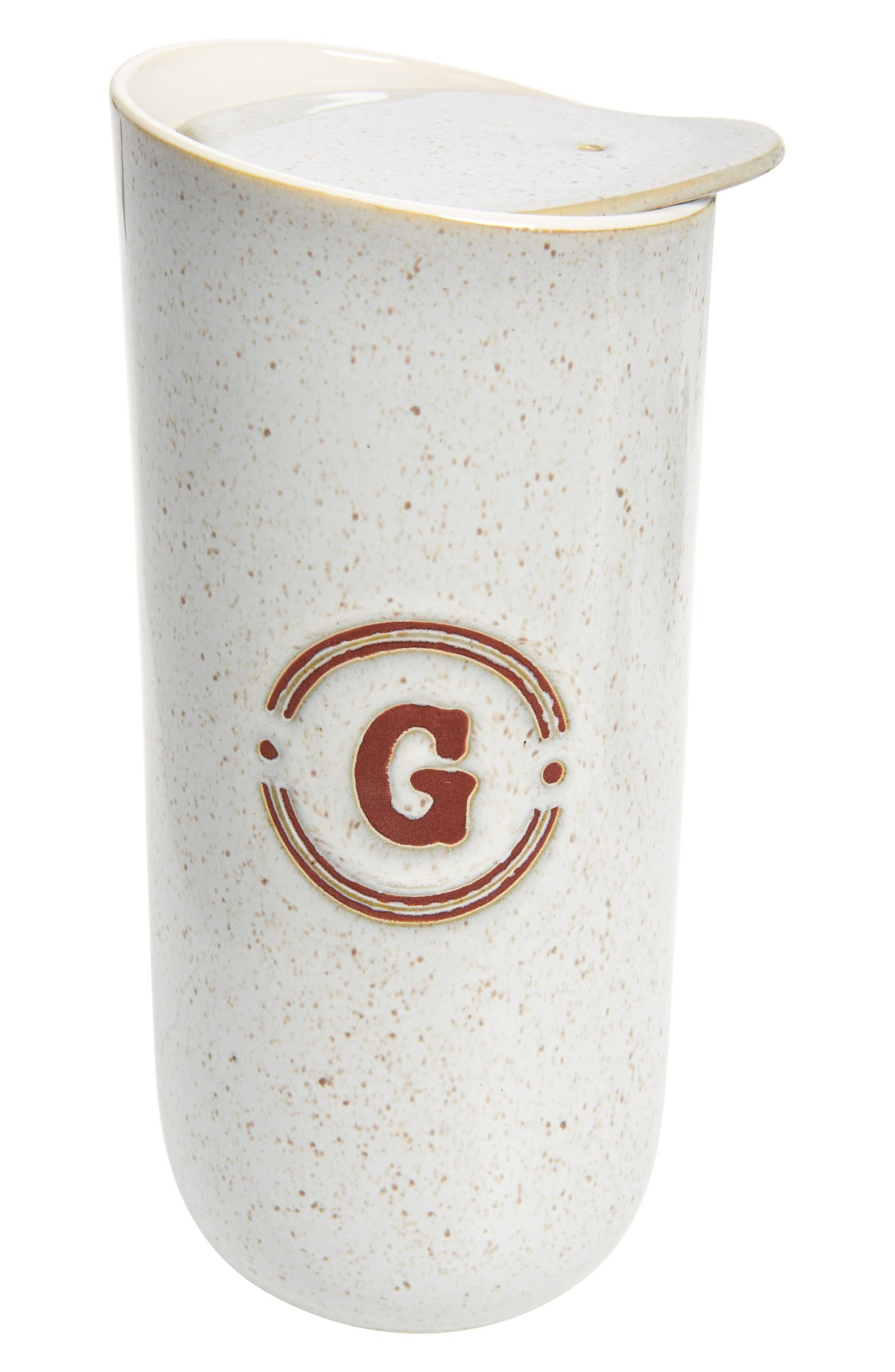 Reactive Speckle Monogram Travel Mug | Nordstrom