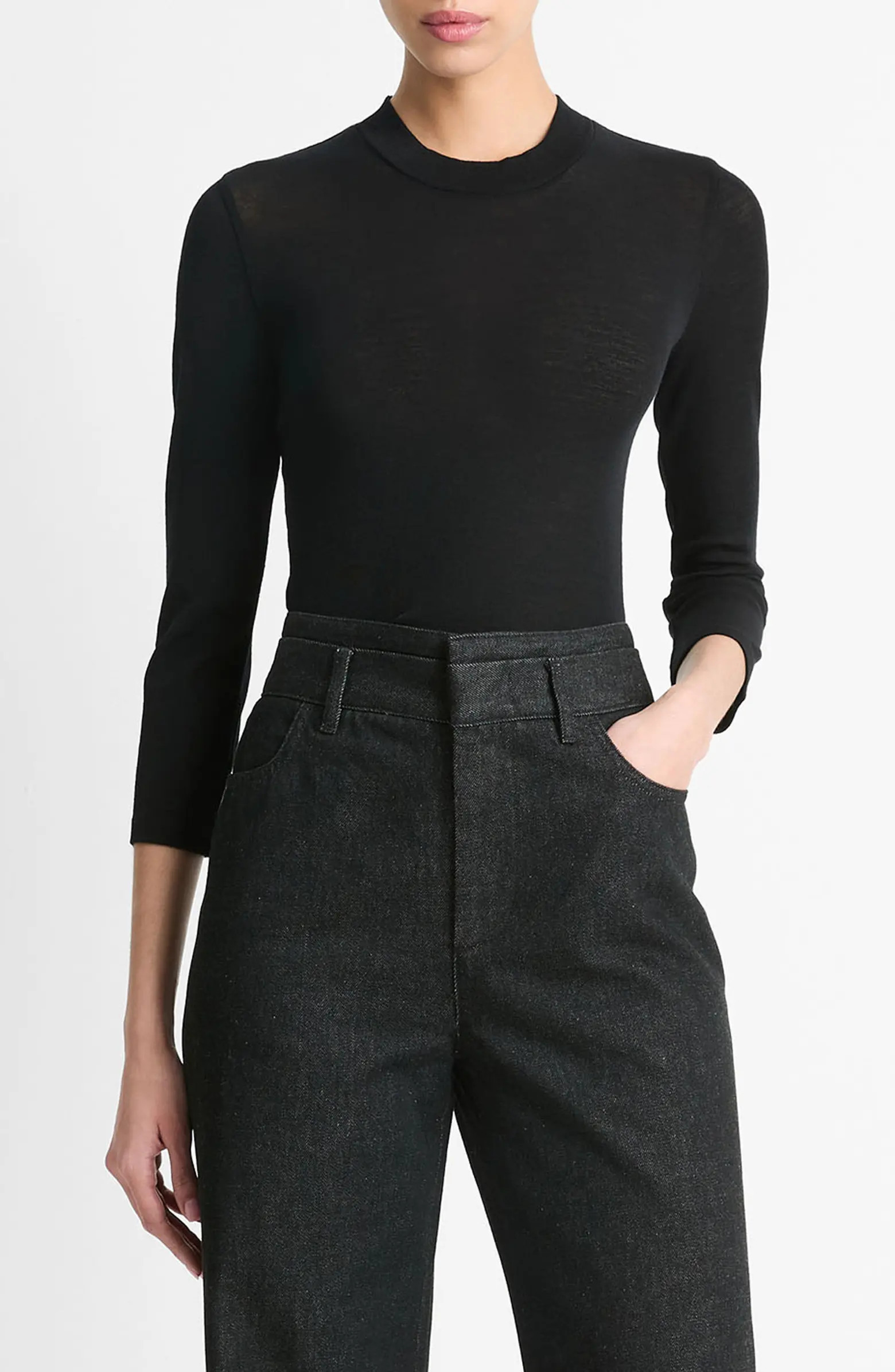 Crewneck Wool Top | Nordstrom