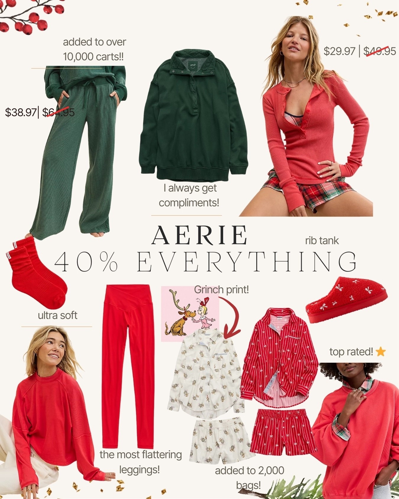 Eeeek so many good pieces on sale!! I can’t wait for my waffle trousers to arrive 😍🎁 #aeriesale

#LTKcanada #LTKsale #LTKwinter