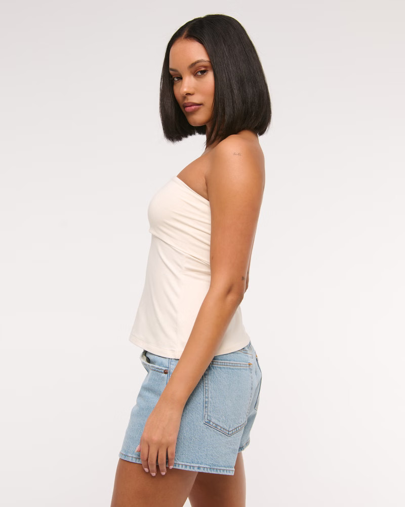 Mid Rise A-Line Short | Abercrombie & Fitch (US)