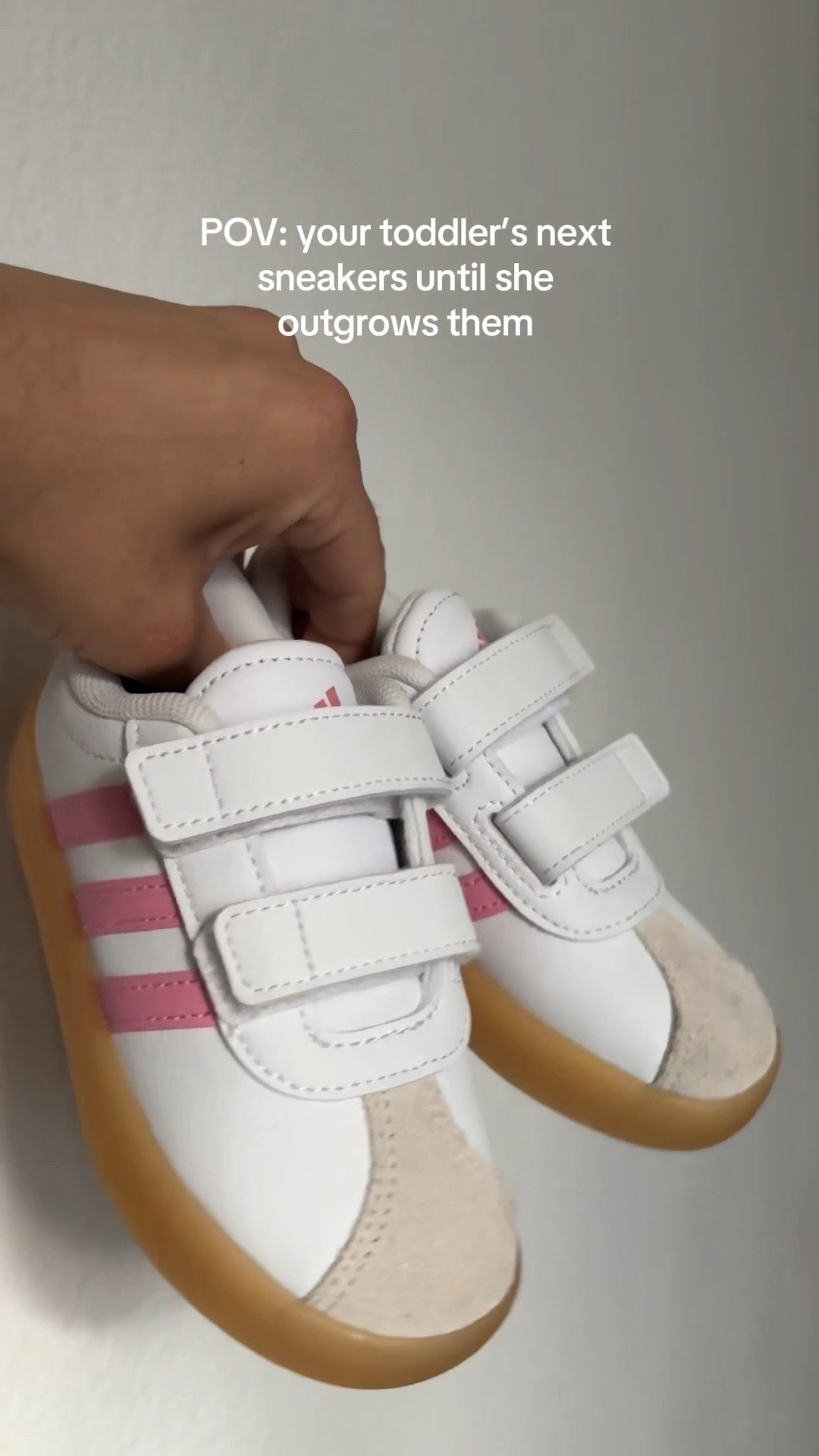How cute are these white and pink @adidas sneakers. They go great with my toddler’s outfits and she loves helping with the straps.

#LTKKids #LTKBaby #LTKmomlife