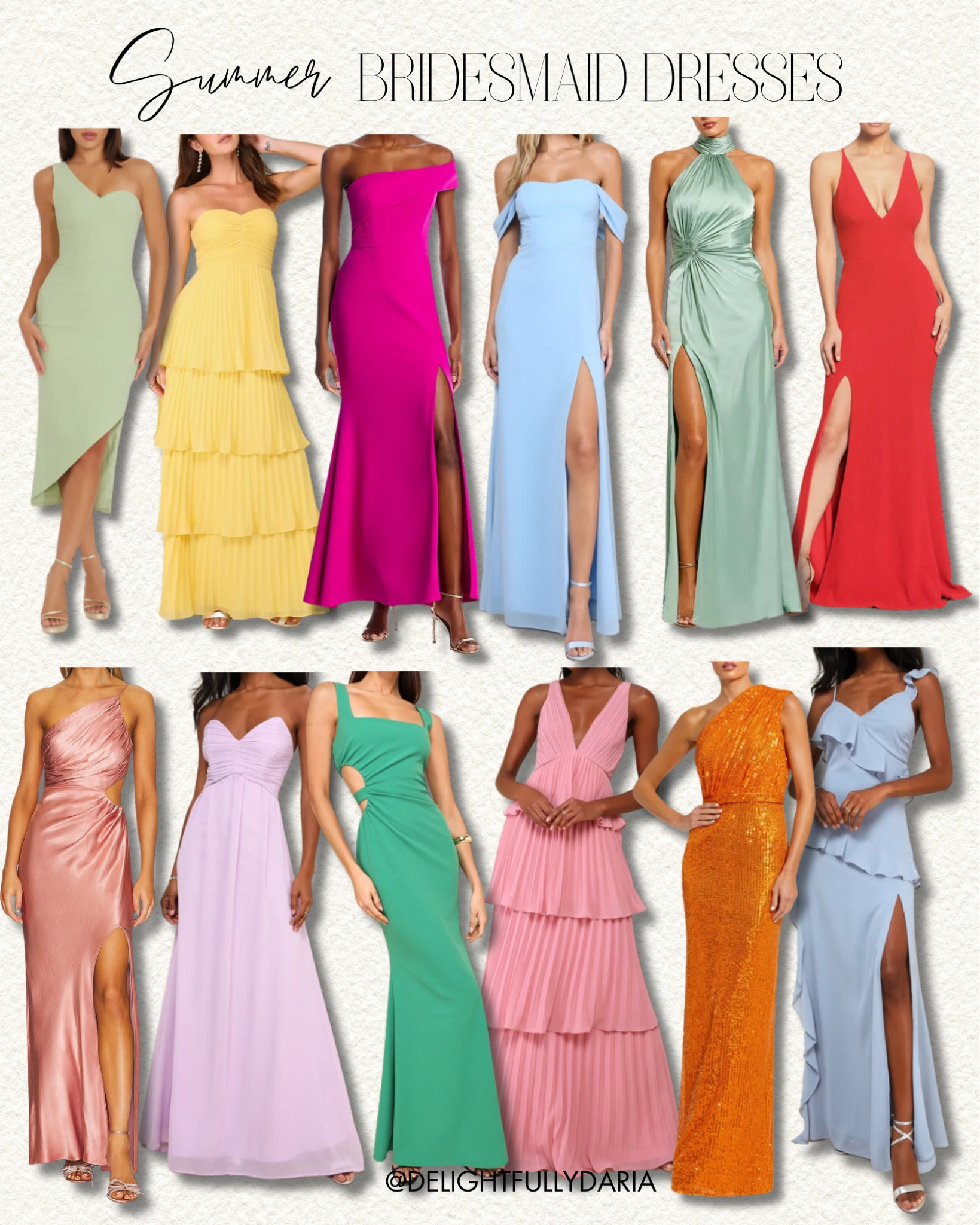 Summer Bridesmaid Dresses

#LTKWedding