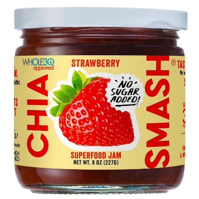 Smash Foods Strawberry Superfood Jam - 8oz | Target