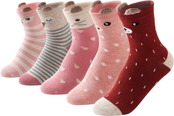 Kids Girls Cute Fashion Soft Cotton Dress Socks Gift       Send to LogieInstantly adds this produ... | Amazon (US)