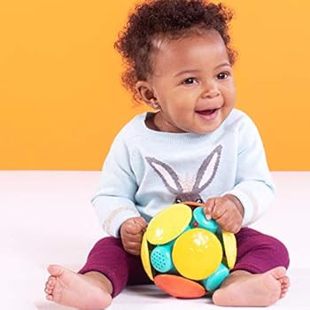 Bright Starts Wobble Bobble Activity Ball Toy, Ages 3 Months+ | Amazon (US)