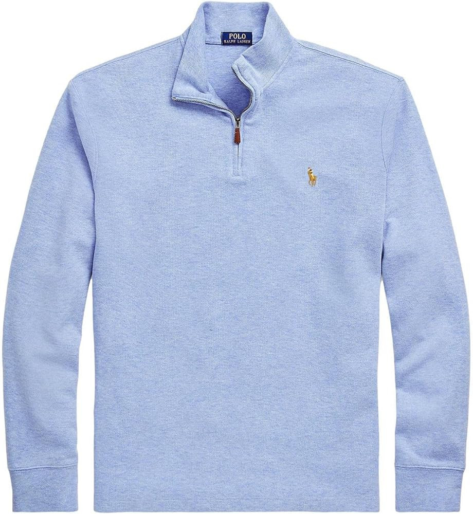 POLO RALPH LAUREN Men's Classic Estate-Rib Quarter-Zip Pullover Sweater, (Fall/Winter 2022) Jamai... | Amazon (CA)