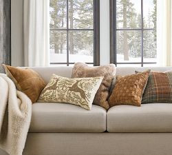 Woodrow Plaid Pillow | Pottery Barn (US)